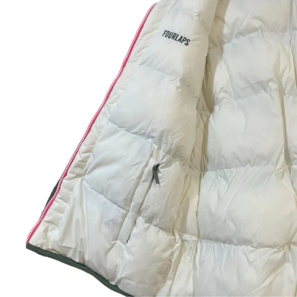 NWT FourLaps Polar Quilted Reversable Sherpa Jacket
Unisex Size S - Picture 11 of 12